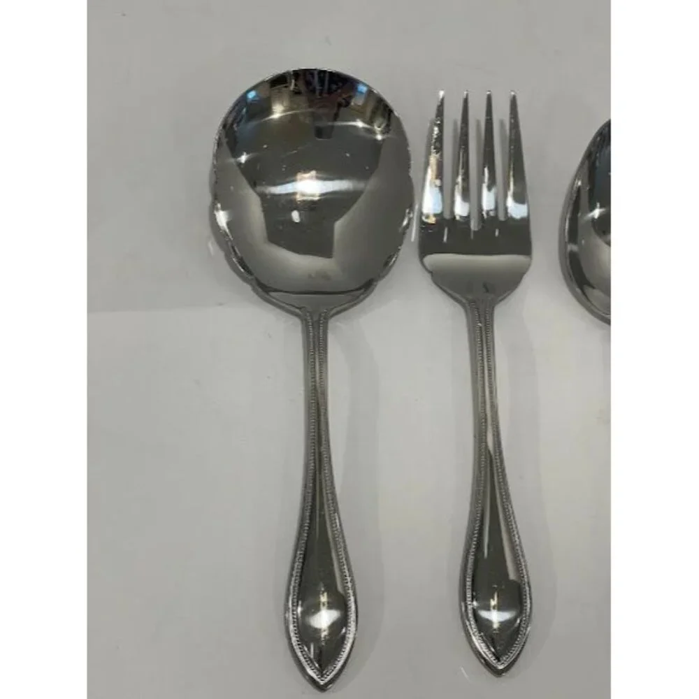 Wallace‎ 18/10 Stainless Steel Serving Utensil Set 7-Piece